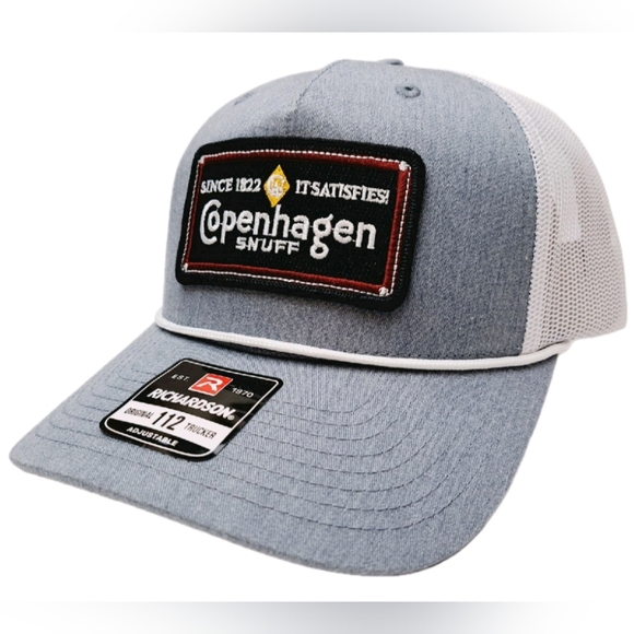 Copenhagen Richardson 112 Trucker Snuff Dip Tobacco Patch Cap Hat Mesh Redneck 20220814_085936.jpg?v=1665357659 main image 3